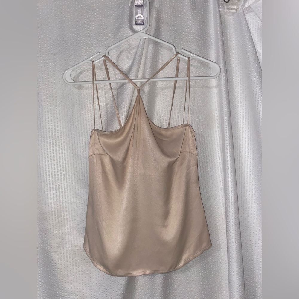 Sophie Rue nude zippered camisole